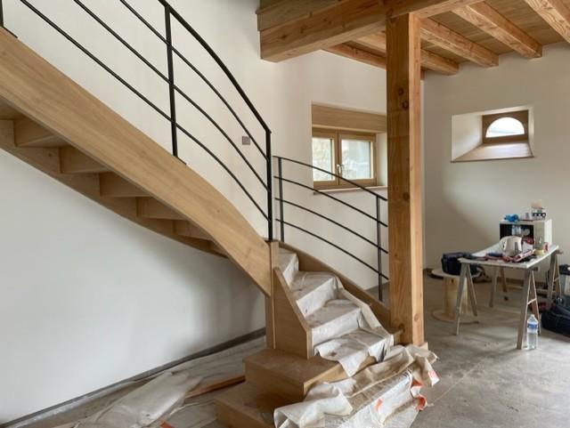 Terrasses, escaliers et garde-corps