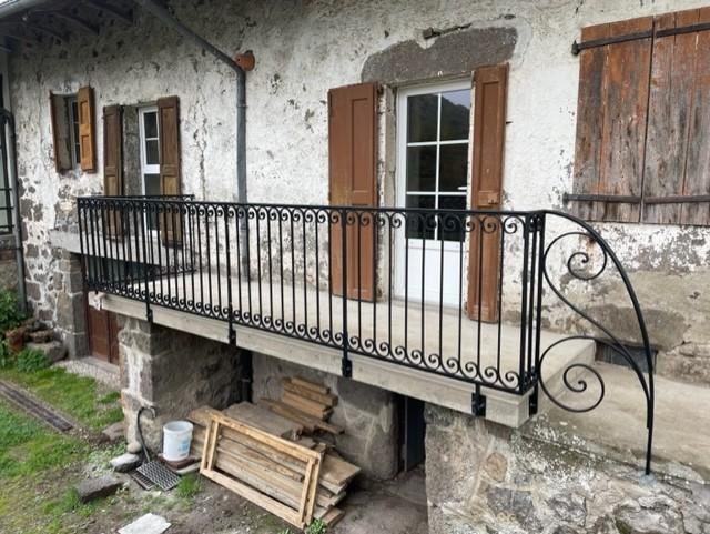 Terrasses, escaliers et garde-corps