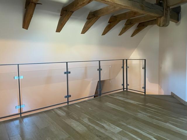 Terrasses, escaliers et garde-corps