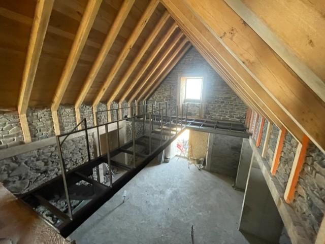 Terrasses, escaliers et garde-corps