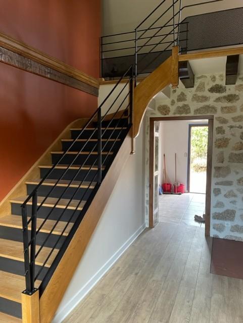 Terrasses, escaliers et garde-corps