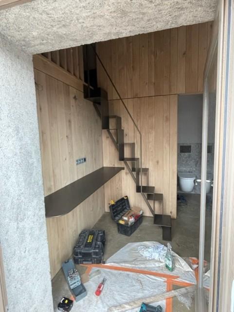 Terrasses, escaliers et garde-corps