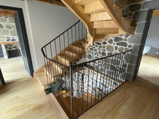 Terrasses, escaliers et garde-corps