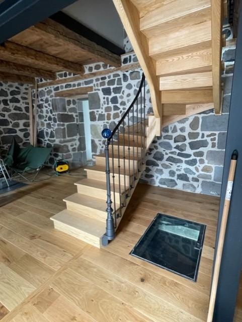 Terrasses, escaliers et garde-corps