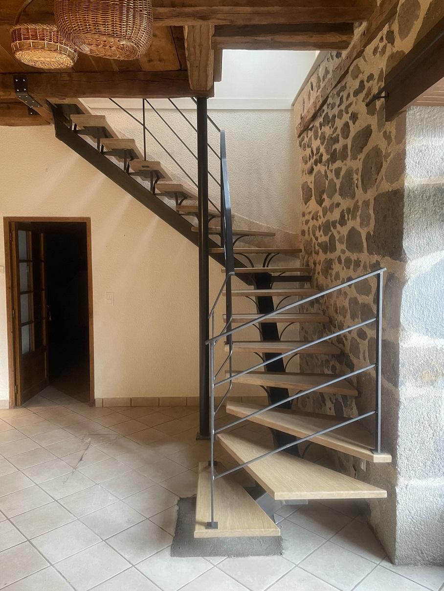 Terrasses, escaliers et garde-corps