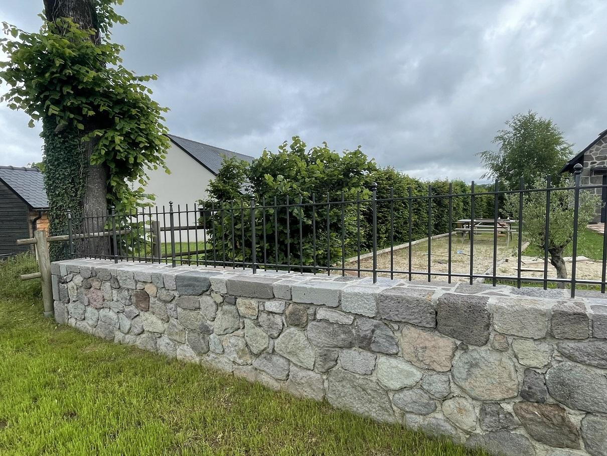 Terrasses, escaliers et garde-corps